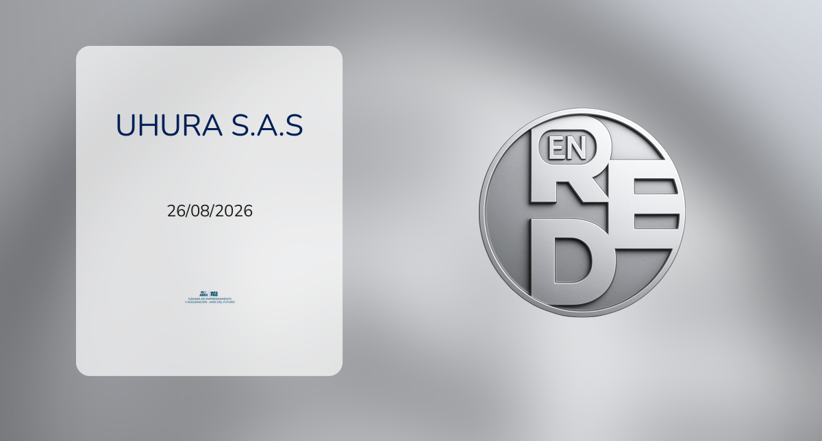Credencial Sello EnRed otorgada a Uhura S.A.S.