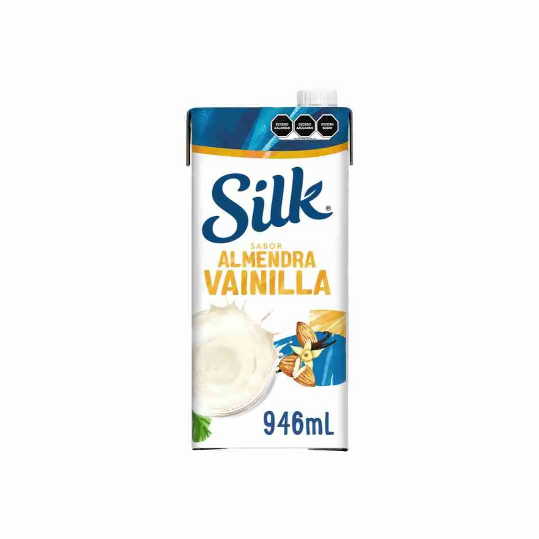 Producto Silk almendra vainilla optimizado para digital shelf