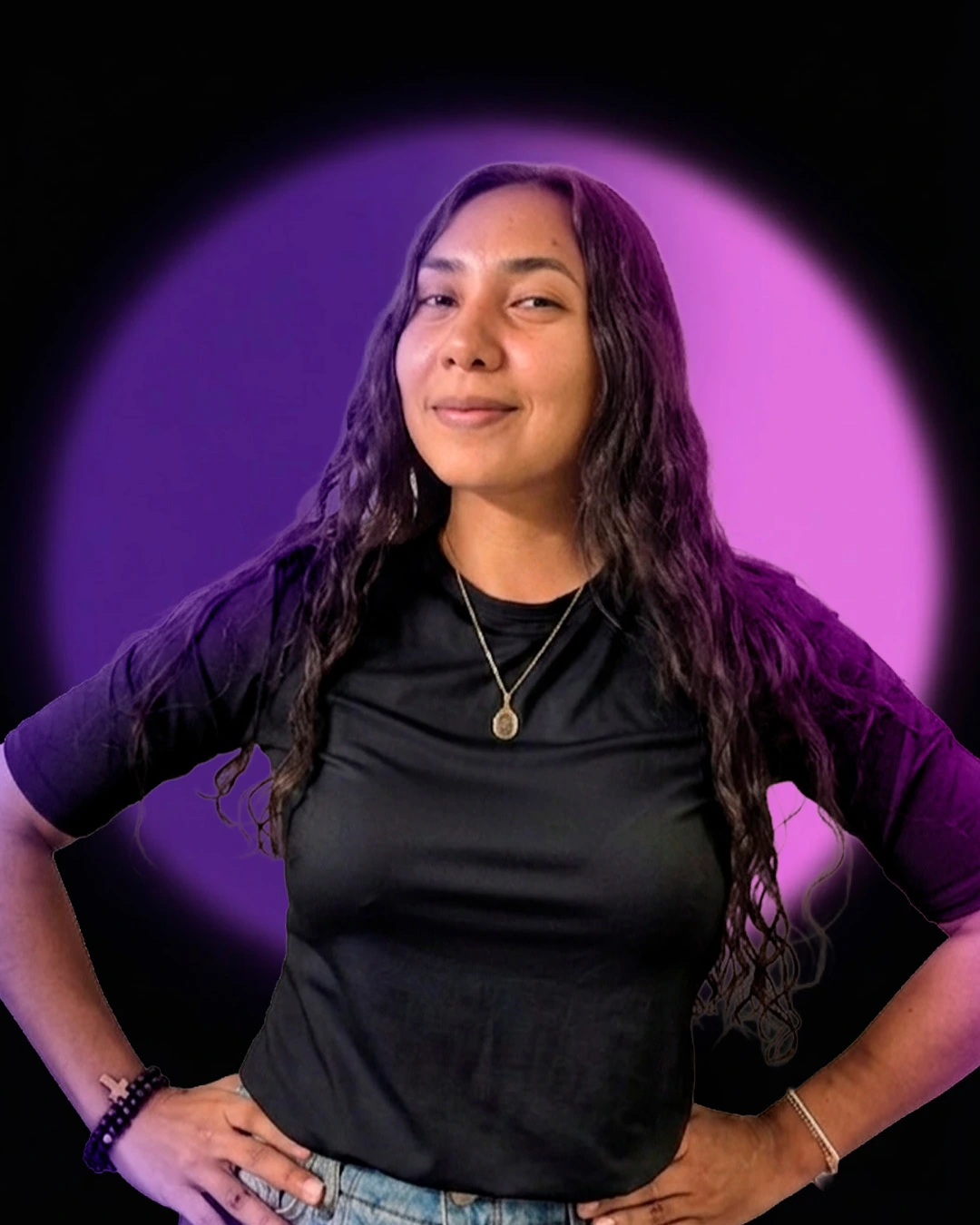 Naye, integrante del equipo Uhura