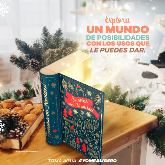 Bonafont en Tu casa 2 Rectangle 496 Imagen alta calidad libro navidad Bonafont